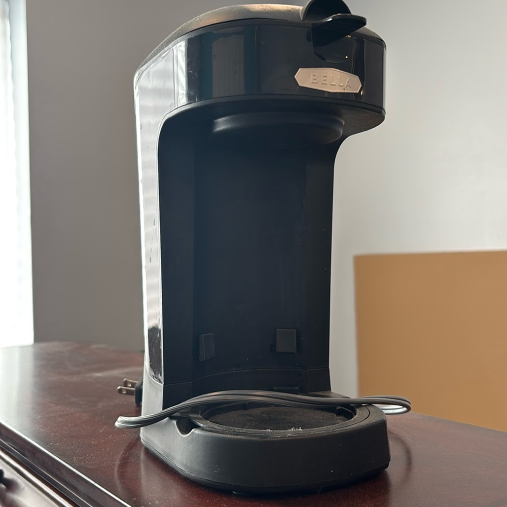 Bella single serve coffee maker